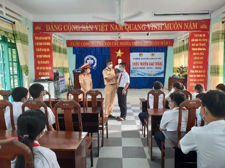 Tam Kỳ tổ chức tuyên truyền Luật giao thông đường bộ