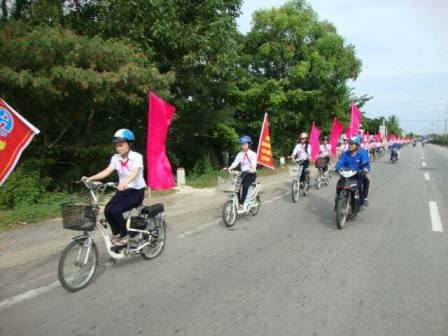 Tam Kỳ: Tổ chức các hoạt động hưởng ứng an toàn giao thông 2014