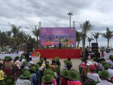 Khai mạc Hội thi mỹ thuật thiếu nhi năm 2017