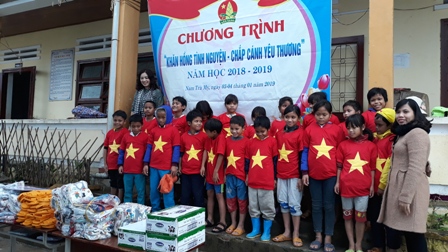 Những phần việc thiết thực và ý nghĩa tại Liên đội Tiểu học Vừ A Dính, Nam Trà My