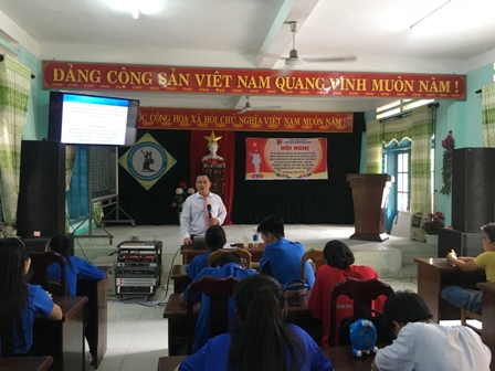 ĐOÀN PHƯỜNG HÒA HƯƠNG TỔ CHỨC HỘI NGHỊ HỌC TẬP, QUÁN TRIỆT CHUYÊN ĐỀ VỀ TƯ TƯỞNG, ĐẠO ĐỨC,  PHONG CÁCH HỒ CHÍ MINH