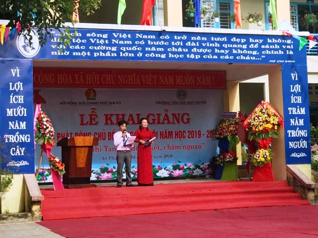 Phát động chủ đề Công tác Đội năm học 2019 – 2020