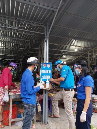 Tam Kỳ: tổ chức các hoạt động tuyên truyền, phòng chống Covid 19  và các hoạt động đồng hành