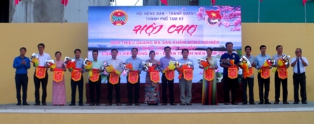 Tam Kỳ tổ chức hội chợ trưng bày, giới thiệu sản phẩm nông nghiệp, khởi nghiệp