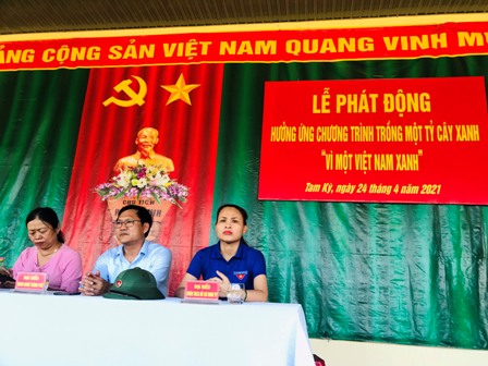 Phát động ra quân hưởng ứng chương trình trồng 01 tỷ cây xanh
