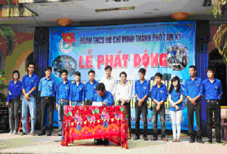 Lễ phát động cuộc vận động "Đoàn thanh niên tham gia xây dựng văn minh đô thị"